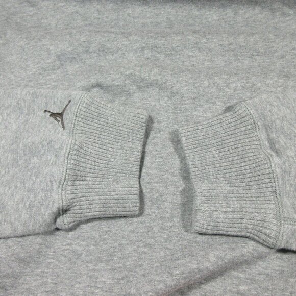 Jordan mens heathered gray Argyle lined crew sweater XL 397341 091 - Picture 15 of 15
